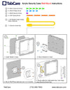 Samsung Galaxy 10" 11" TAB S 10.5, S2 S3 9.7, S4 S5 S5e S6 10.5, Lite 10.4, S7 11" S8 S9 Acrylic Security Enclosure VESA Ready