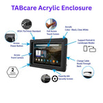 Samsung Galaxy 10" 11" TAB S 10.5, S2 S3 9.7, S4 S5 S5e S6 10.5, Lite 10.4, S7 11" S8 S9 Acrylic Security Enclosure VESA Ready