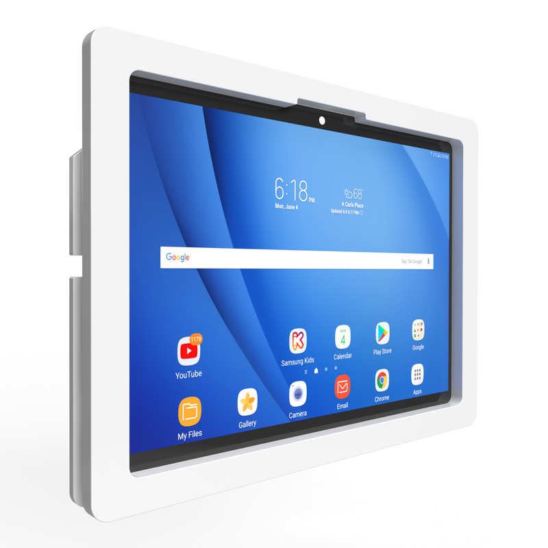 Samsung Galaxy 10" 11" TAB S 10.5, S2 S3 9.7, S4 S5 S5e S6 10.5, Lite 10.4, S7 11" S8 S9 Acrylic Security Enclosure VESA Ready