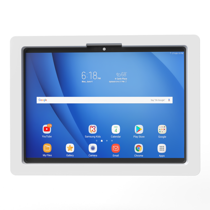 Samsung Galaxy 10" 11" TAB S 10.5, S2 S3 9.7, S4 S5 S5e S6 10.5, Lite 10.4, S7 11" S8 S9 Acrylic Security Enclosure VESA Ready
