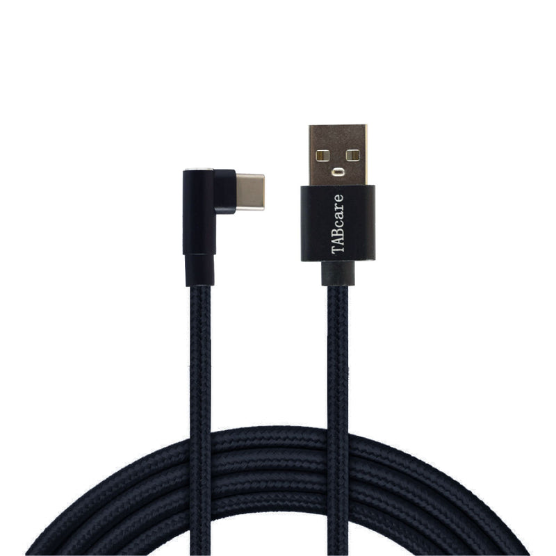 90 Usb Cable USB C 90 Degrees Right Angle USB C to USB A Cable 6FT/2M 10FT/3M – TABCARE
