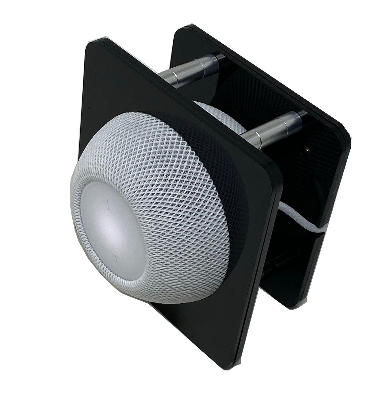 Support Acrylique Pour HomePod Mini - Transparent Ou Noir, épaisseur 5 Mm, Base Stable